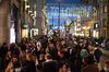 Shoppers on Regent Street in London on Dec. 15.