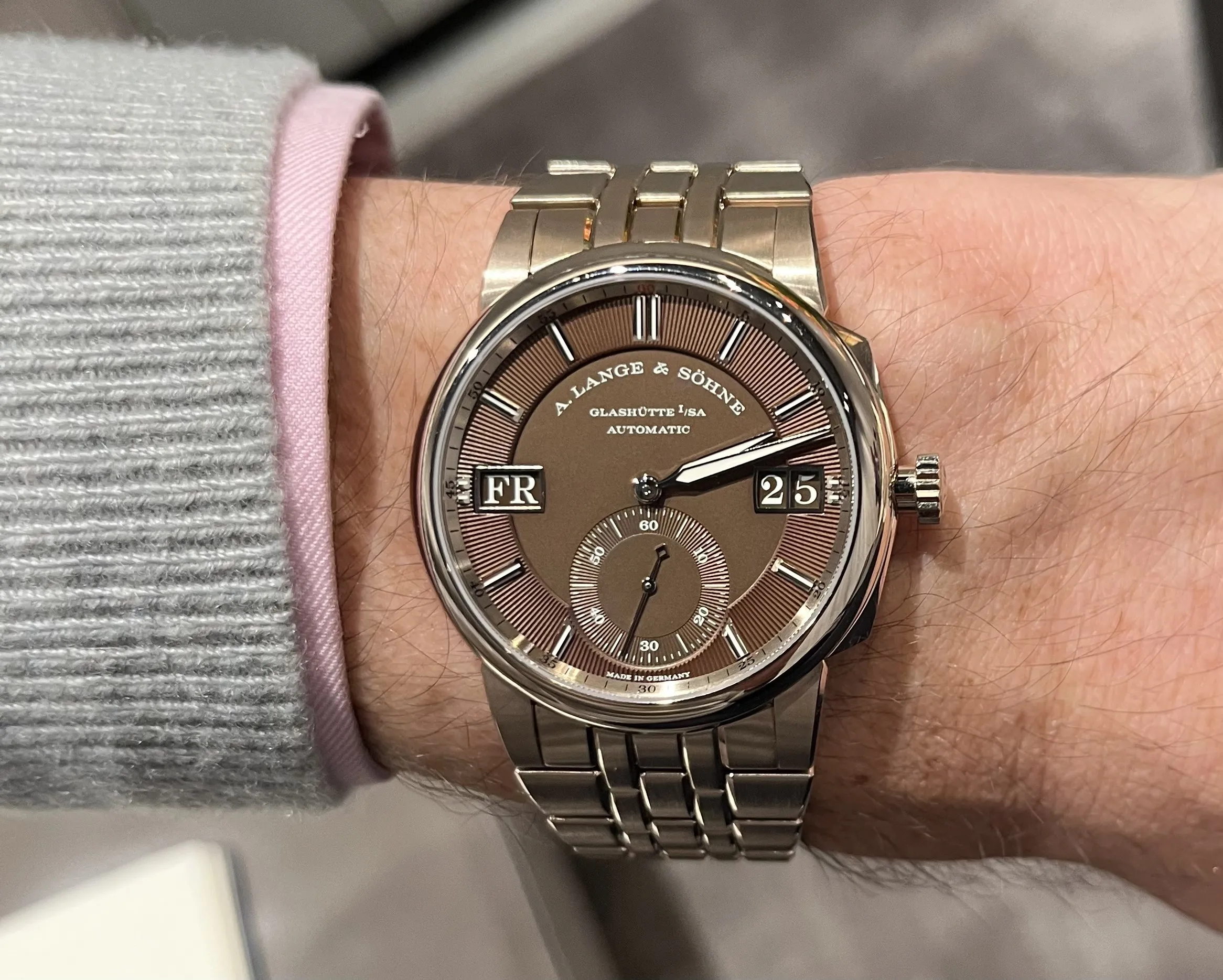 A. Lange & Söhne's CEO Schmid Explains the Magic of Honeygold