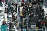 Travelers at Haneda Airport Ahead of Japan Golden Week Holidays