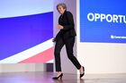Conservative Party Leader Speaks To Conference On Day Four