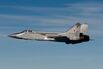 A Russian MiG-31 fighter jet over the Baltic Sea, in a photo released on Sept. 19.