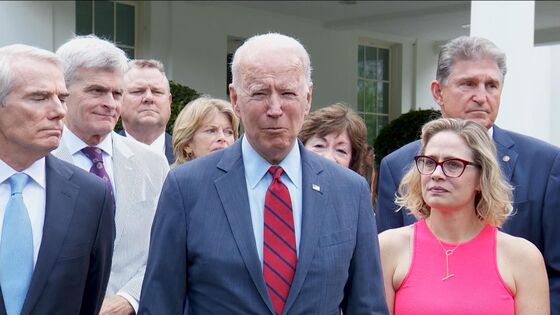 Biden Infrastructure Win Ramps Up Fight Over Economic Agenda