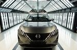A Nissan Qashqai sport utility vehicle in the inspection area of the automaker’s plant in&nbsp;Sunderland, northern England.
