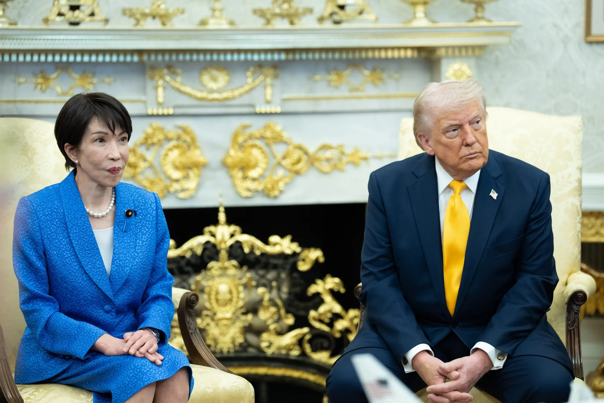 ホワイトハウスでの日米首脳会談冒頭（2026年3月19日）
