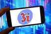 In this photo illustration, the 3i Group company logo is