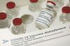 Vials of AstraZeneca Covid-19 vaccine.