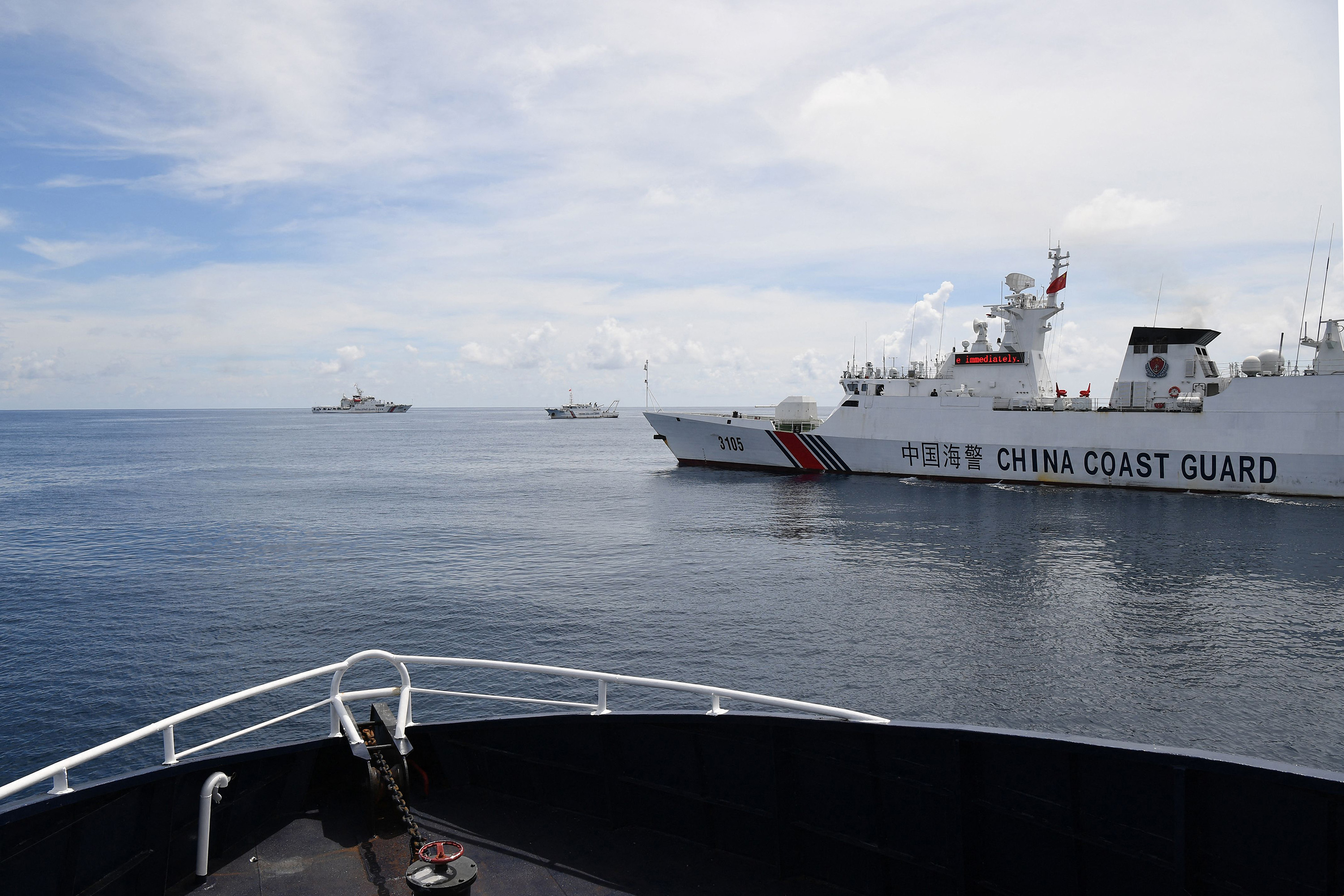 Philippines Watches China’s Next Move at Sea After Barrier Row - Bloomberg