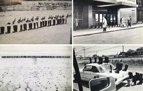 100 Boots, by Eleanor Antin.