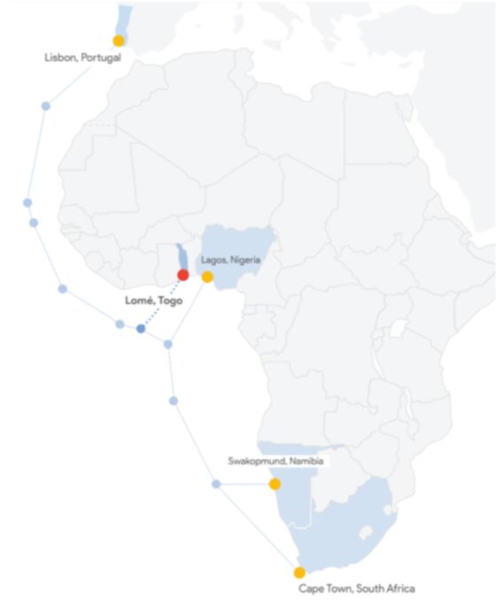 Google Lands First Subsea Cable in Africa to Spur Digital Access