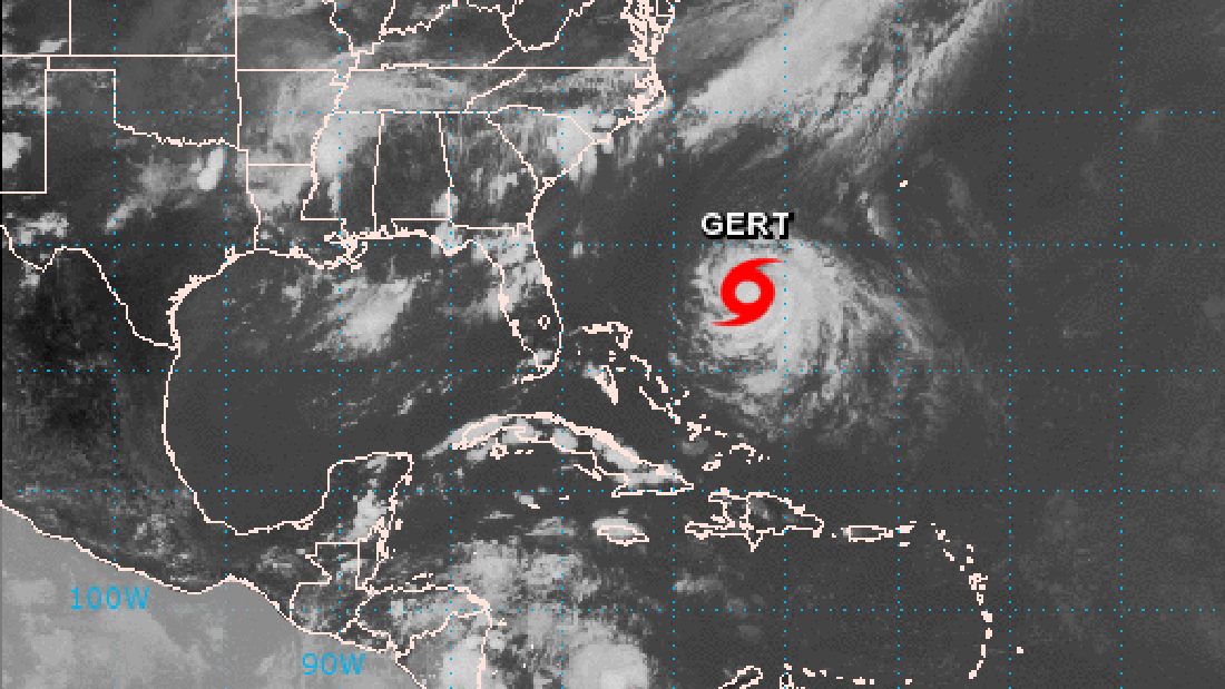 Tropical Storm Gert Strengthens in the Atlantic Ocean Bloomberg