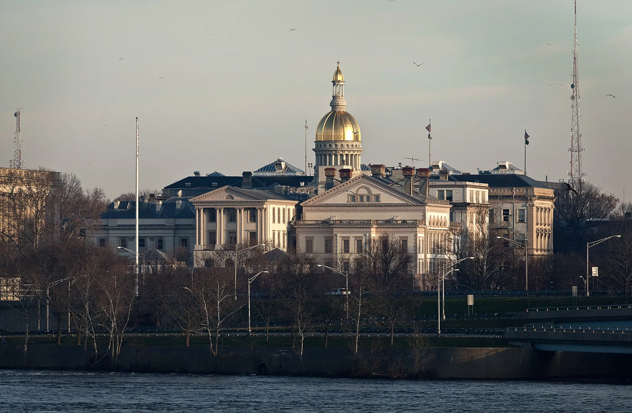 The New Jersey State House in Trenton.