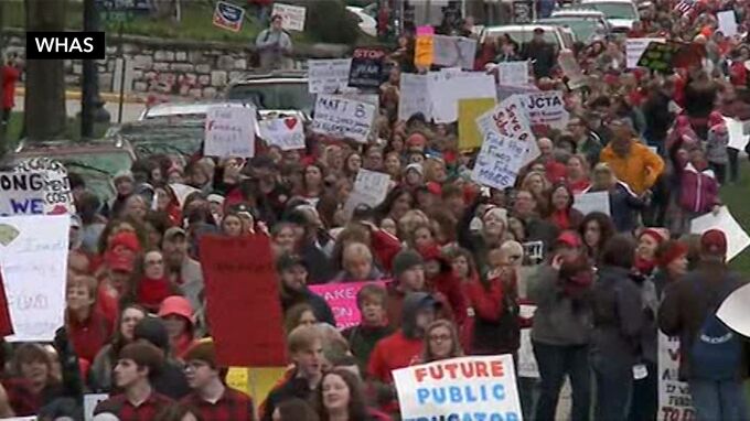 Teacher Strikes Are Spreading Across America With No End In Sight Teacher Strikes Are Spreading Across America With No End In Sight