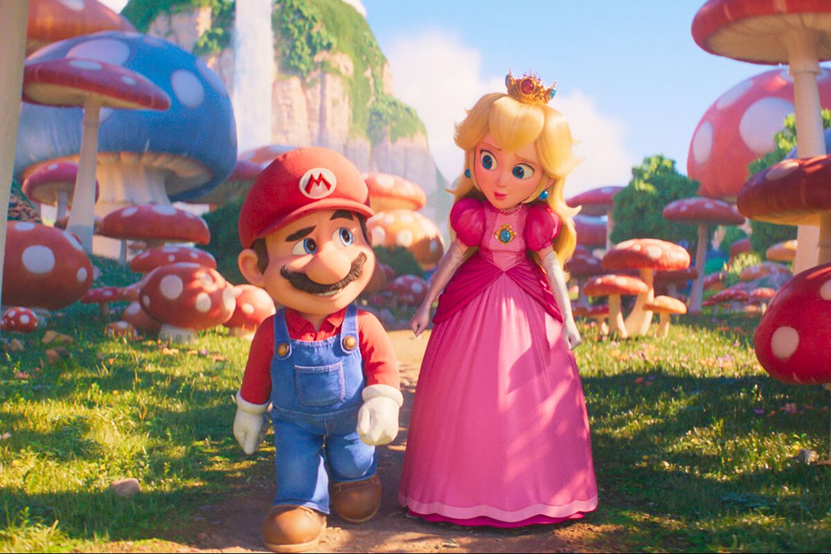 the super mario bros movie princess peach song｜TikTok Search