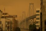 California Awakens To Smoky Skies From Raging Fires