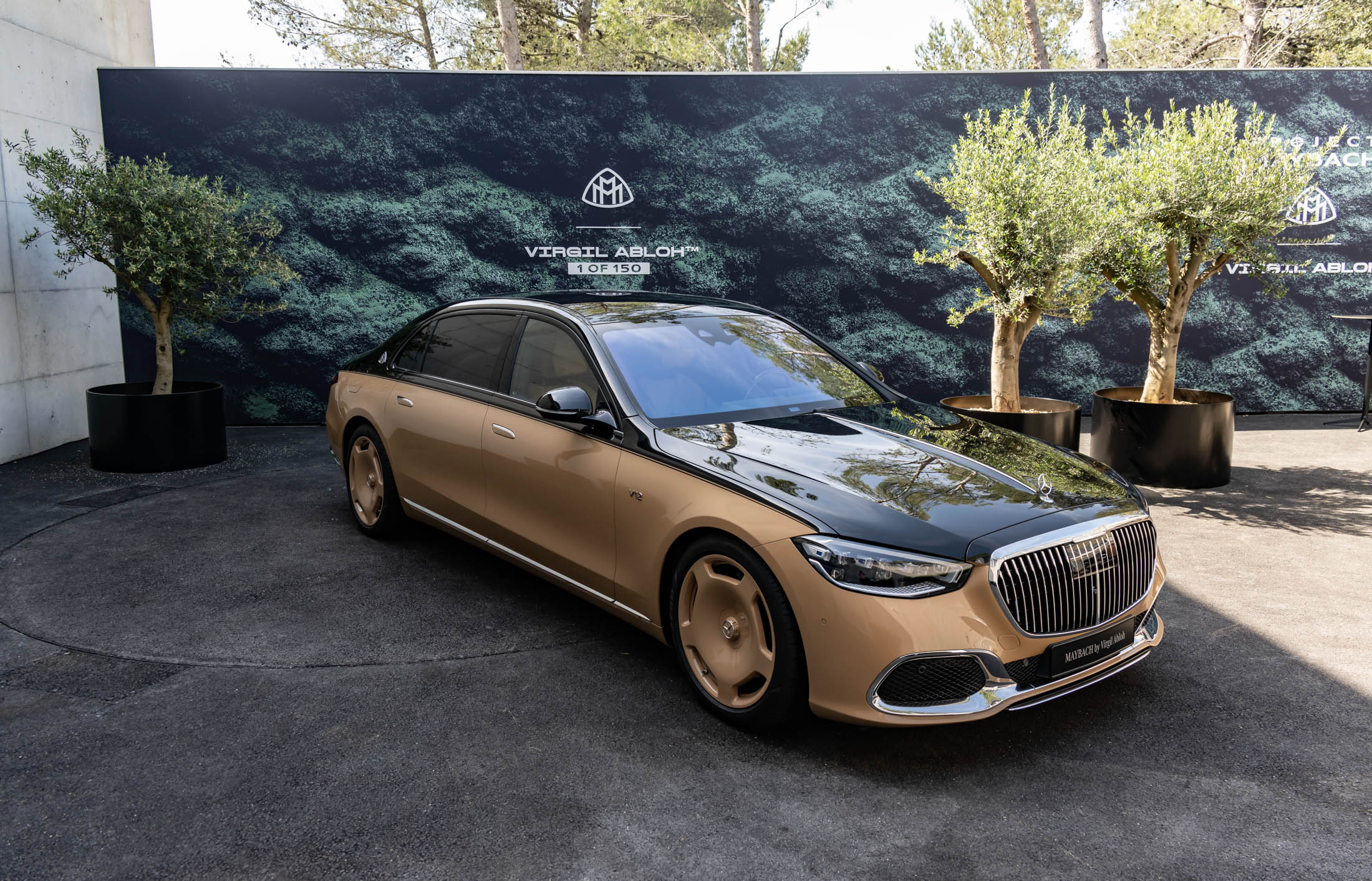 Virgil Abloh-designed project Maybach electric car unveiled by  Mercedes-Benz