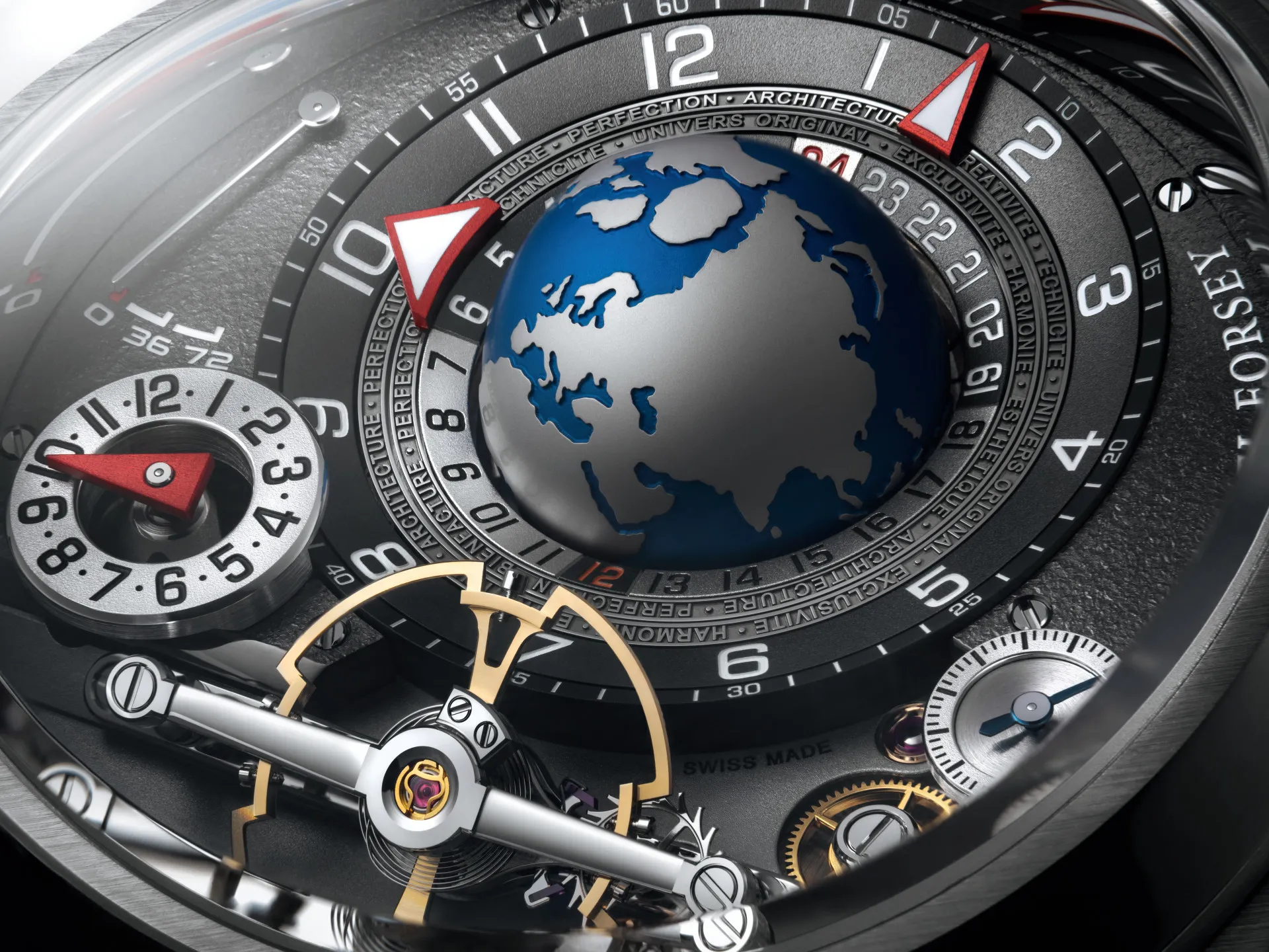 The Greubel Forsey GMT Balancier Convexe.