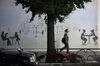 Morning Commuters Ahead of Japan GDP Figures Release