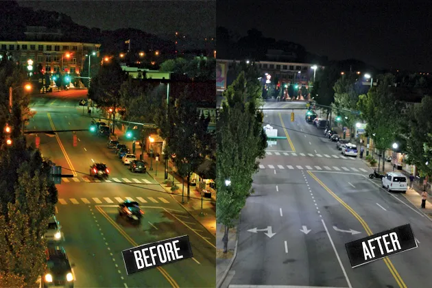 Chattanooga's Radio-Operated Streetlamps