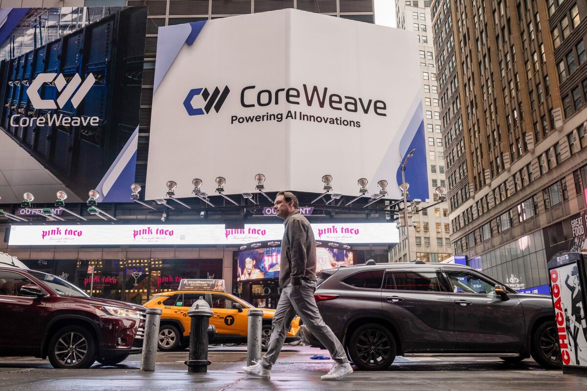 CoreWeave Says Nvidia Cloud Contract Valued at $6.3 Billion