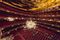A chandelier in the Met Opera's auditorium.
