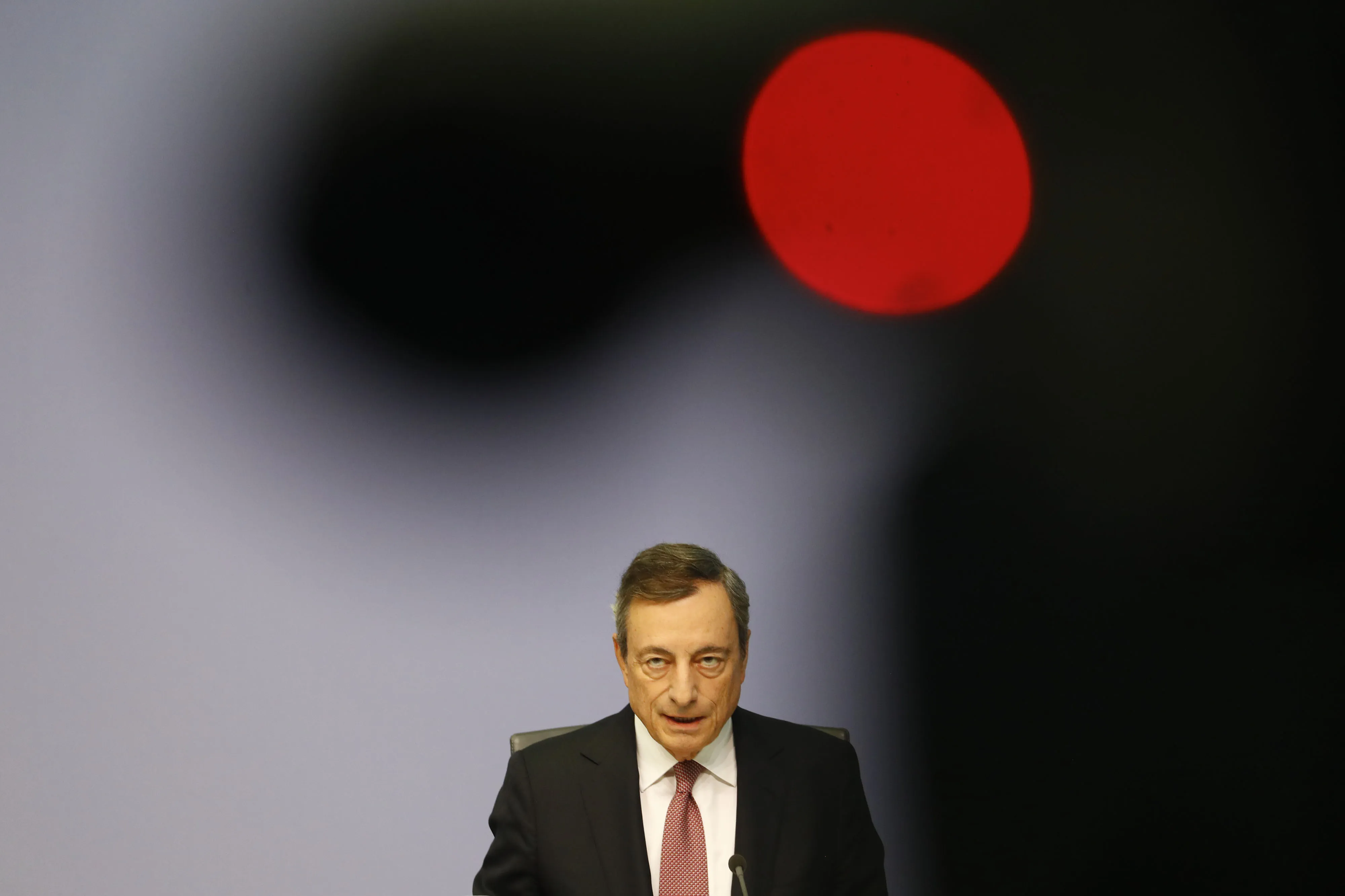 Mario Draghi, president of the European Central Bank.

&nbsp;