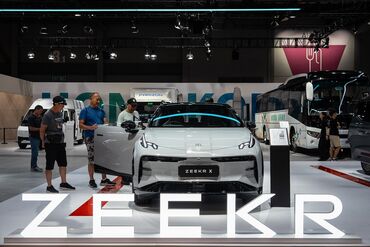 A Zeekr X electric vehicle.