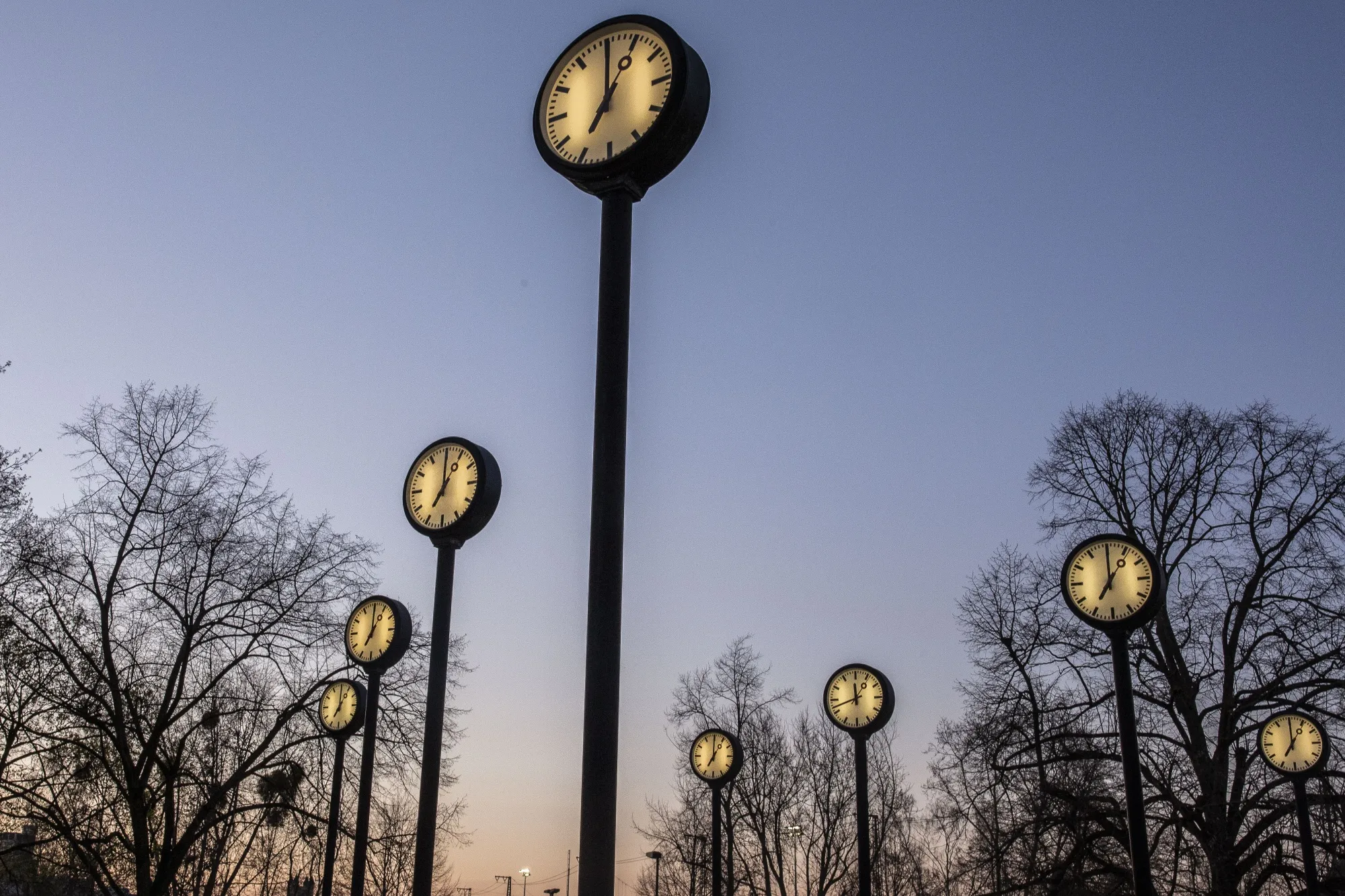 The days are getting shorter.&nbsp;