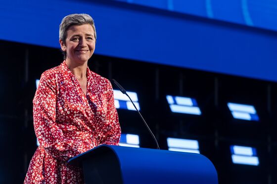 Vestager Eyes Top EU Job as Liberals Get Boost From Elections