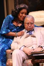 Jones performs alongside Phylicia Rashad in Cat on a Hot Tin Roof.