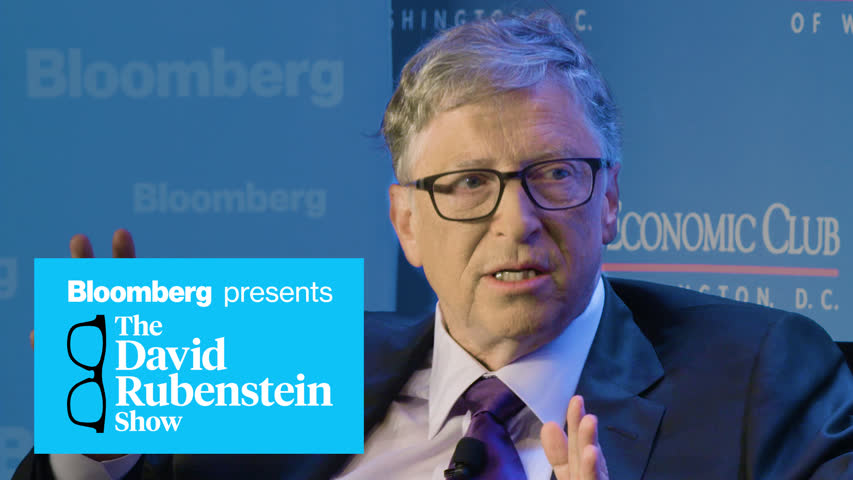 The David Rubenstein Show Microsoft Co Founder And Billionaire Bill Gates Bloomberg