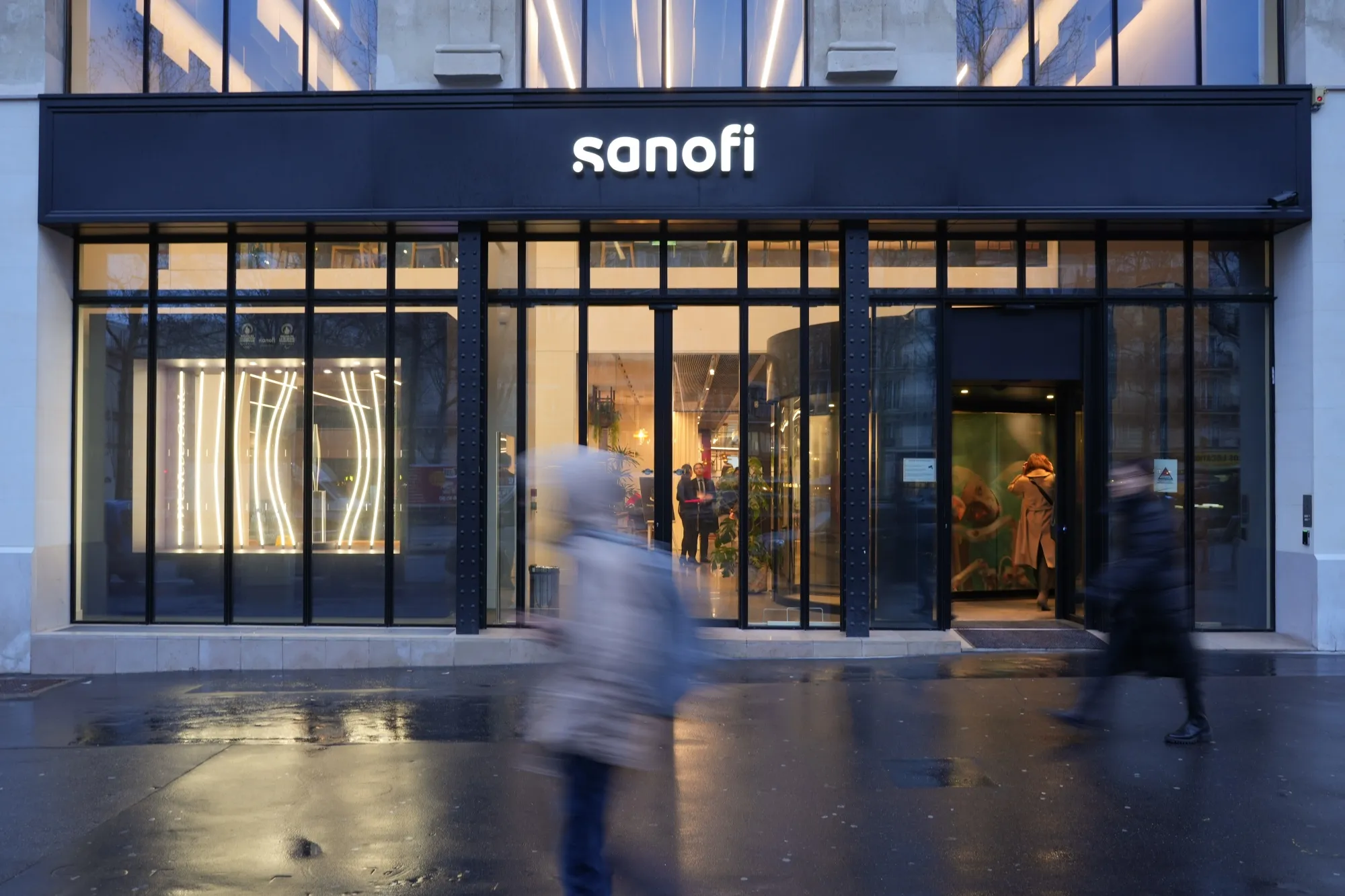 The Sanofi headquarters in Paris.