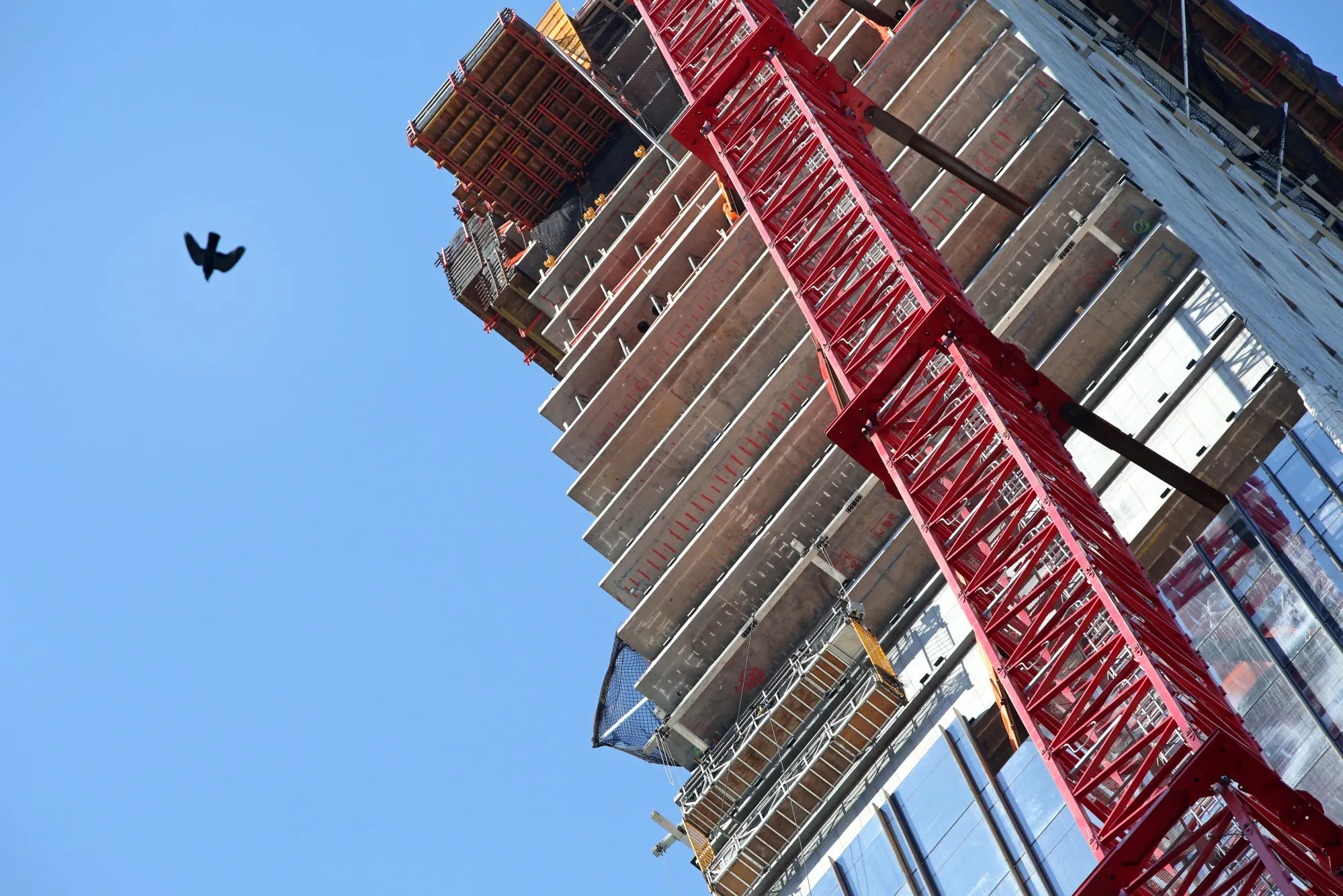 Apartment Building Construction Ahead Of New Homes Sales Figures
