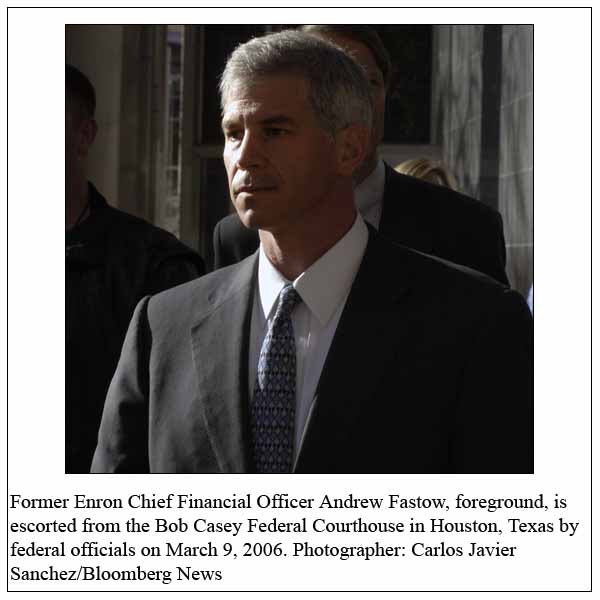Former Enron Chief Financial Officer Andrew Fastow
