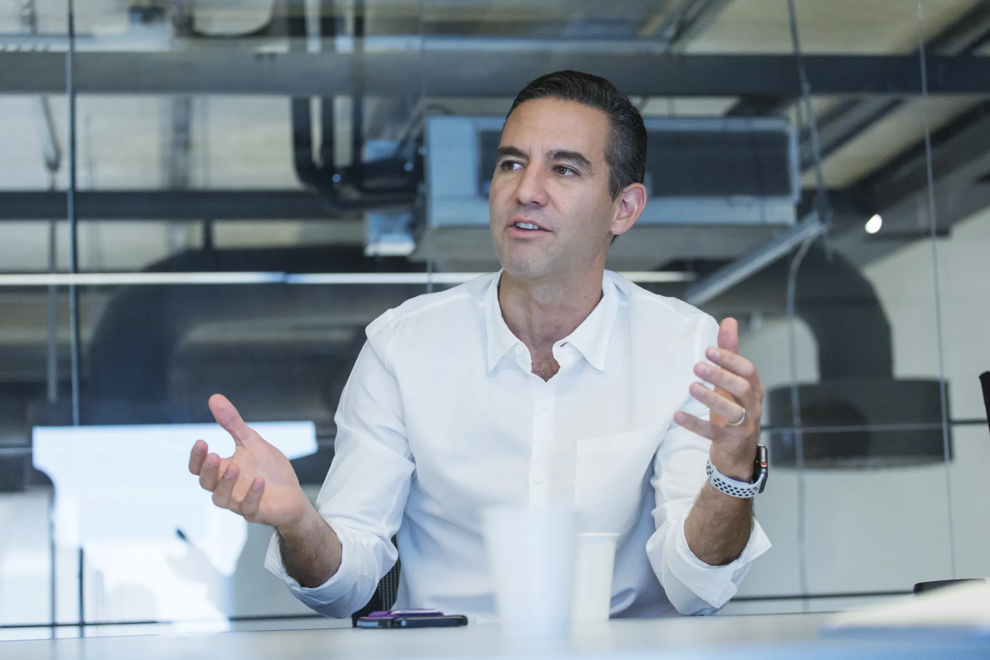 David Velez, founder and chief executive officer of Nubank.