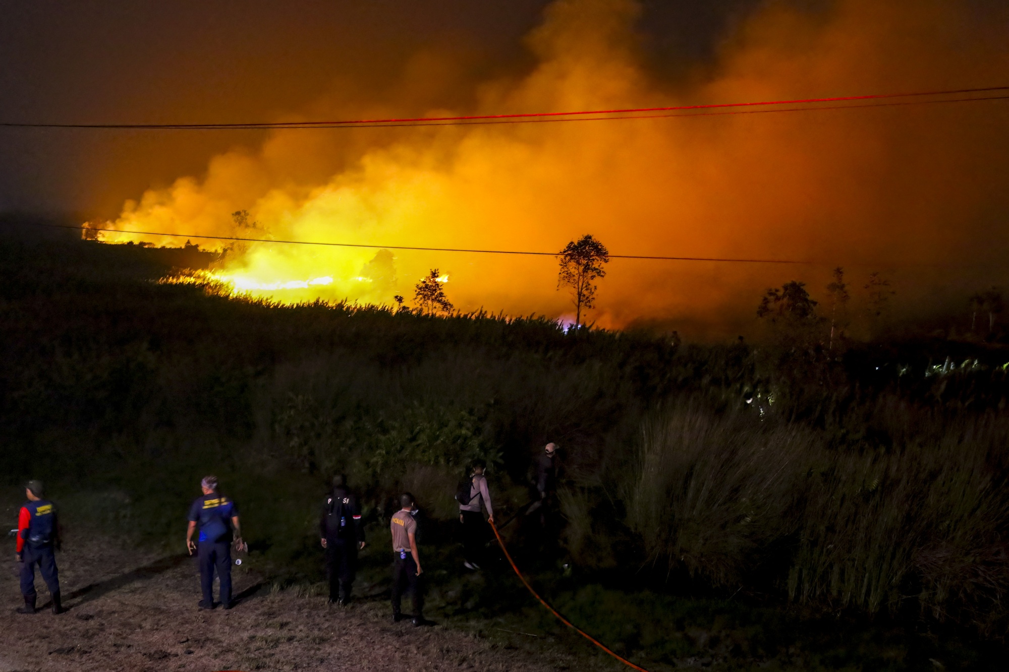 Image associated with story "Indonesian Fires Prompt Haze Alerts and Disrupt Palm Harvests"