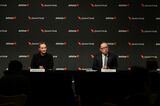 Qantas Hosts Full-Year Results News Conference