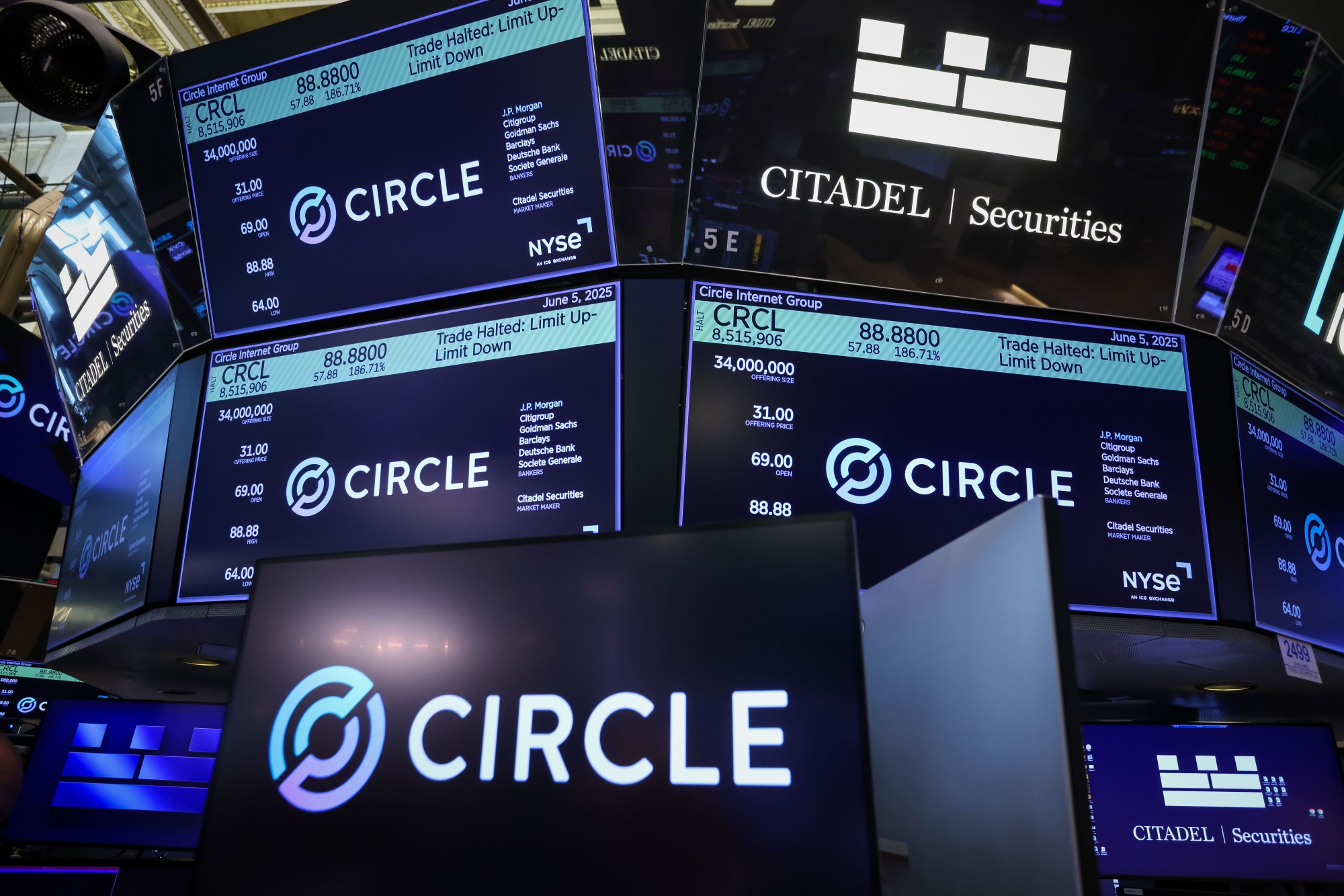 CRCL: Circle Internet Group Inc Stock Price Quote - New York - Bloomberg
