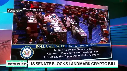 Watch Landmark Crypto Bill Blocked by US Senate