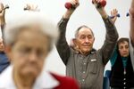 The secrets to long life are exercise and a generous social-welfare program.

