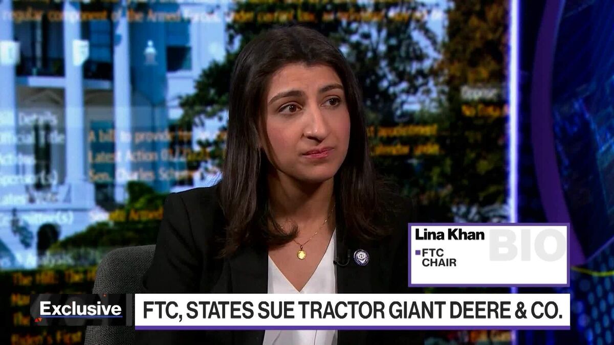 FTC Chair Khan on Deere Suit, Big Tech and M&A