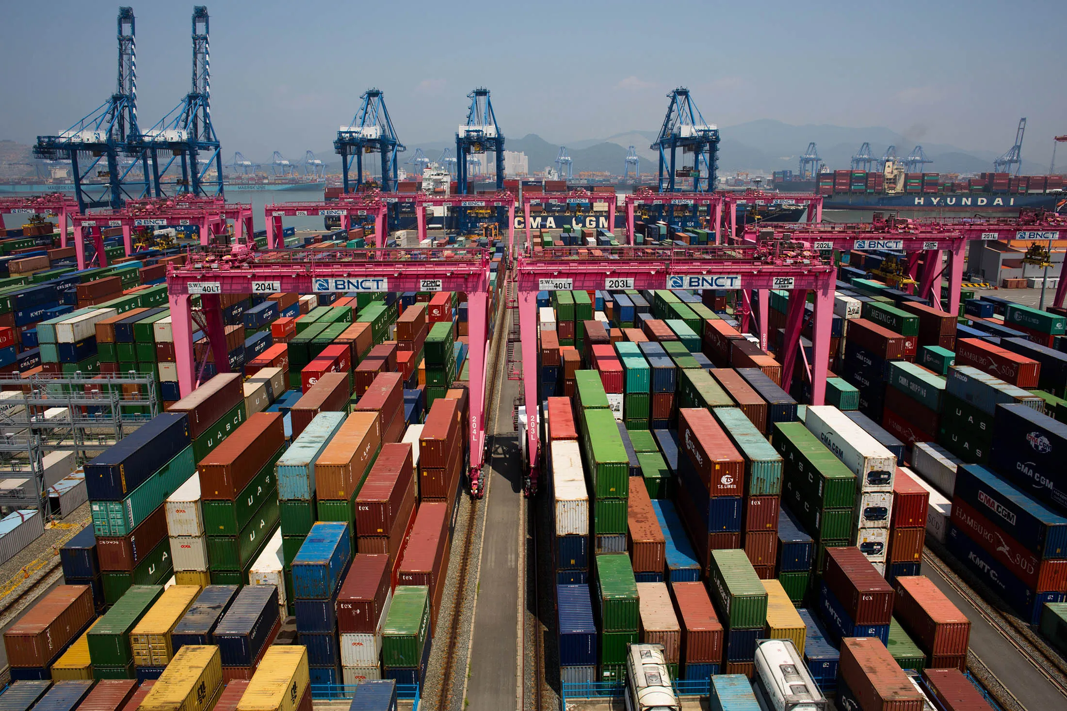 Operations At The BNCT Co. Container Terminal Ahead Of Trade Figures