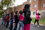 Zumba at a community fair at the Regency Pointe Apartments, a Turner Impact property, in District Heights, Maryland, on Oct. 24.