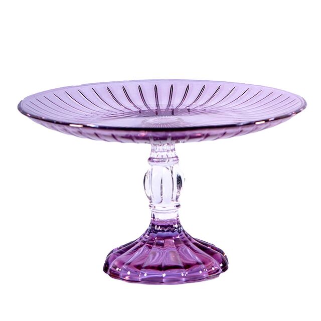 Luisa Beccaria Prestige Purple Cake Stand