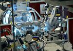 Robot machines operate in a Volkswagen factory in Chattanooga, Tennessee.