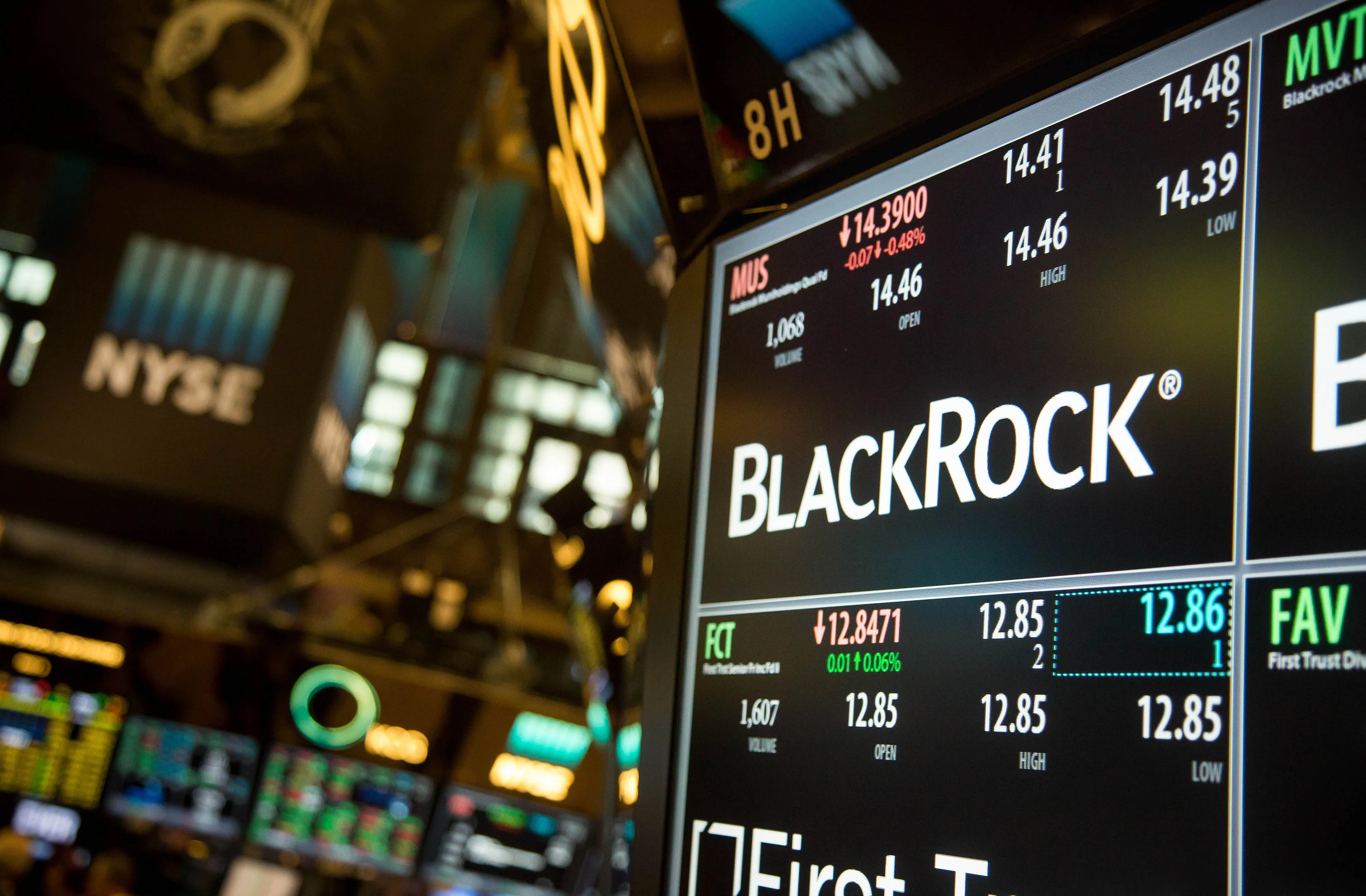 Trading On The Floor Of The NYSE As U.S. Stocks Fluctuate Amid Corporate Earnings 