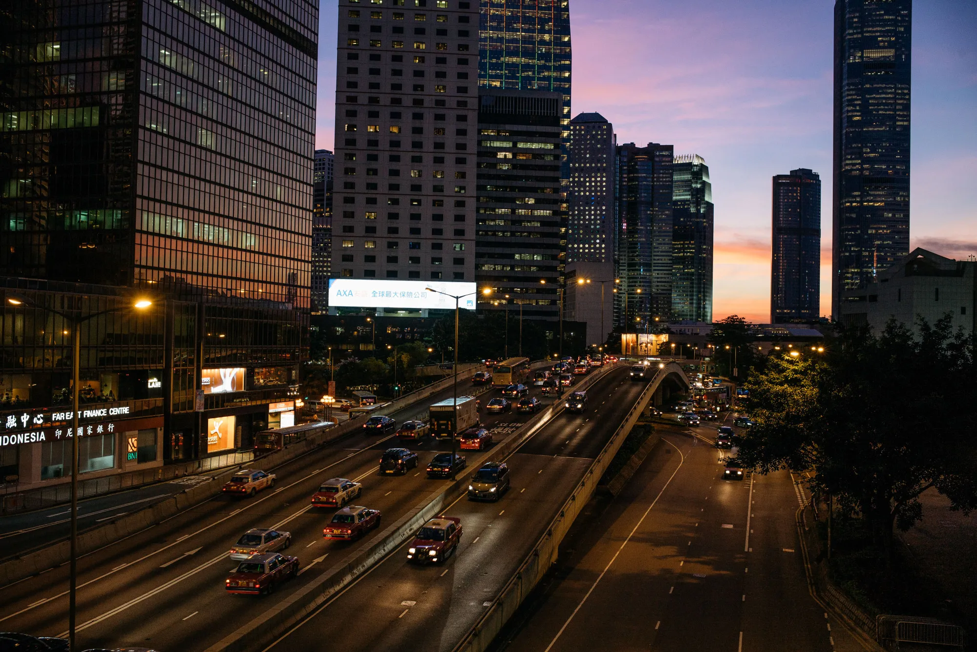 Hong Kong Business District As Brexit Hits Markets