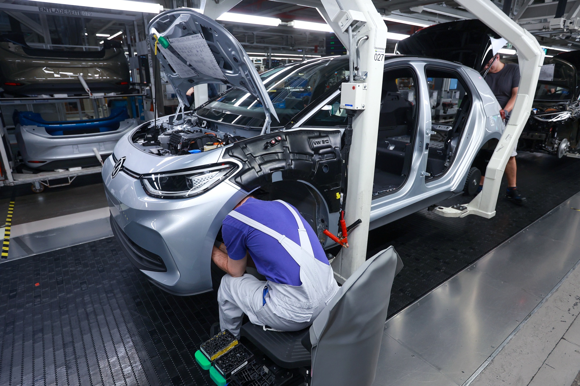 Inside Volkswagen AG's VW ID.3 Factory
