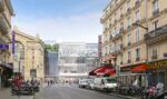 Gare Du Nord as it will look from Rue de Saint-Quentin after redevelopment.