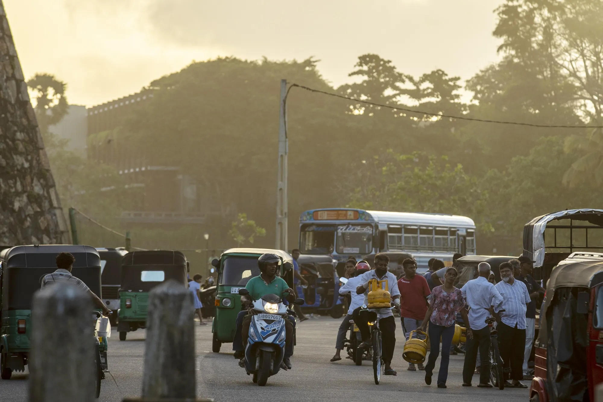 Sri Lanka&nbsp;has an 85% probability of falling into recession.