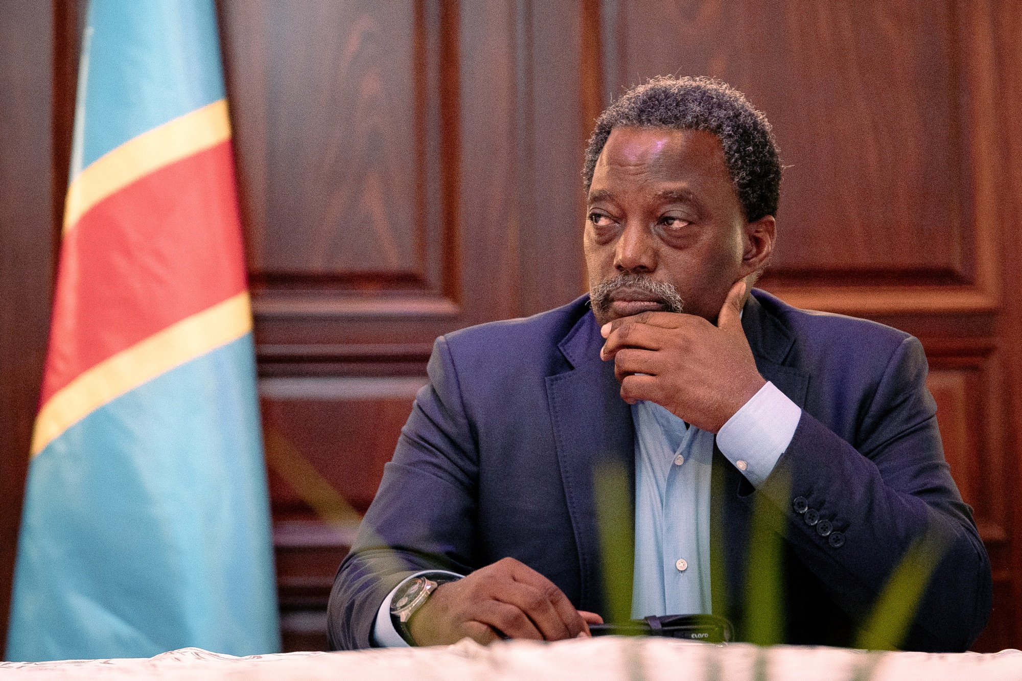 Joseph Kabila Photographer: Jospin Mwisha/AFP/Getty Images